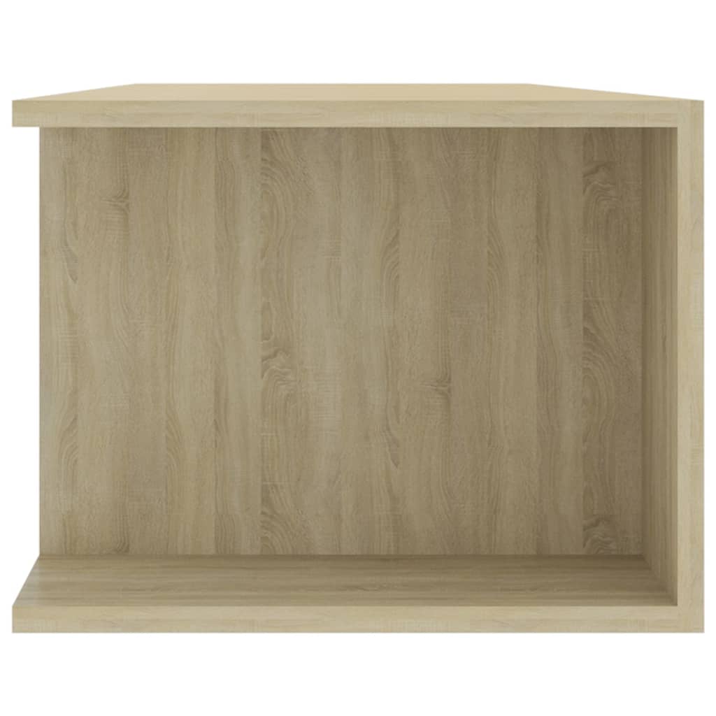 Έπιπλο Τηλεόρασης με LED Sonoma Δρυς 135x39x30 εκ. - Pakobazaar