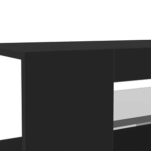 Έπιπλο Τηλεόρασης με LED Μαύρο 90x39x30 εκ. - Pakobazaar