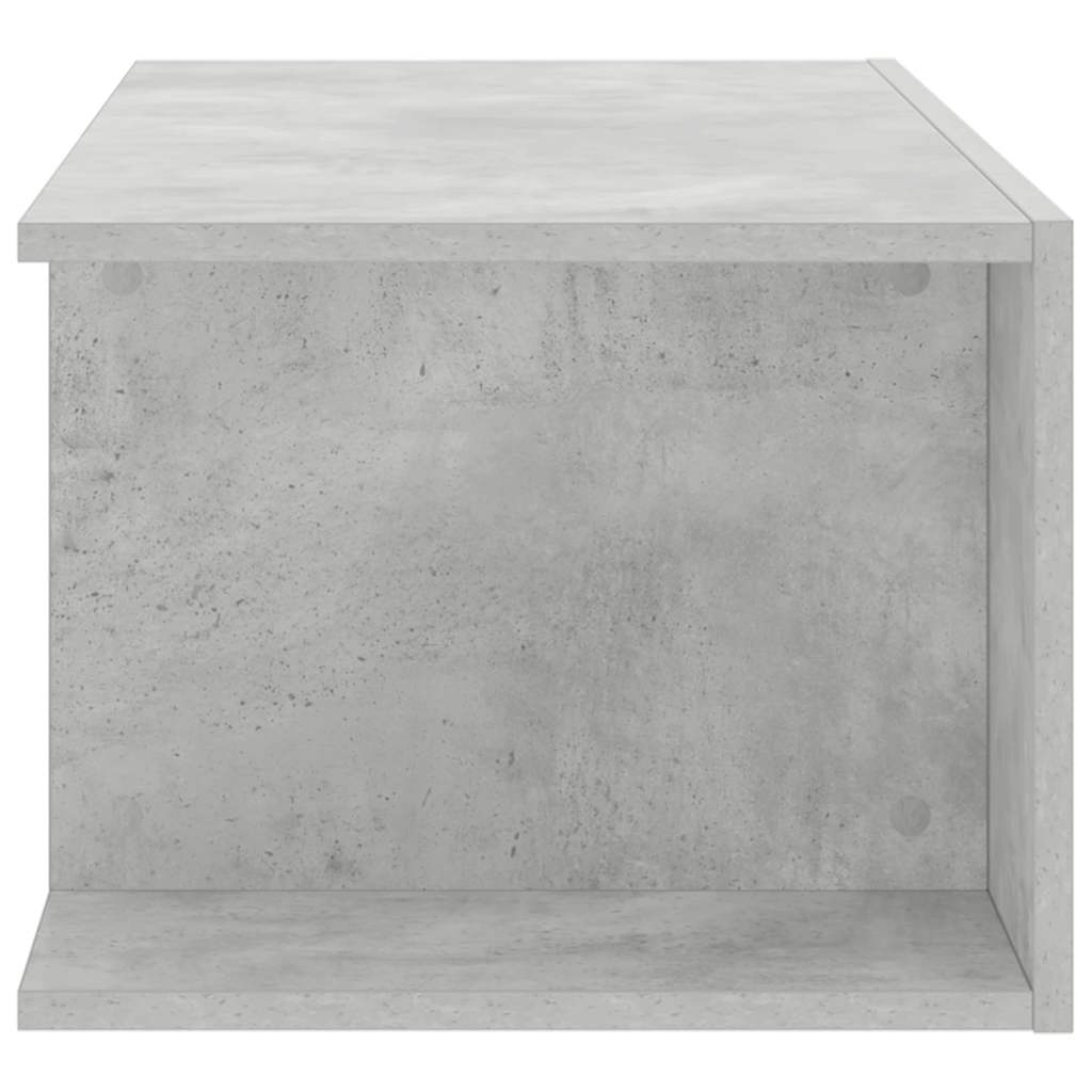 Έπιπλο Τηλεόρασης με LED Γκρι Σκυροδέματος 90x39x30 εκ. - Pakobazaar