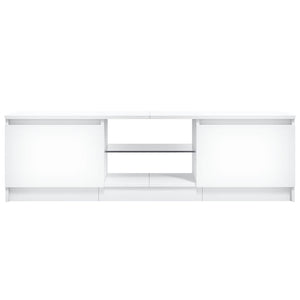 Έπιπλο Τηλεόρασης με LED Λευκό 120 x 30 x 36 εκ. - Pakobazaar