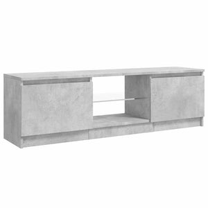Έπιπλο Τηλεόρασης με LED Γκρι Σκυρδέματος 120 x 30 x 36 εκ. - Pakobazaar
