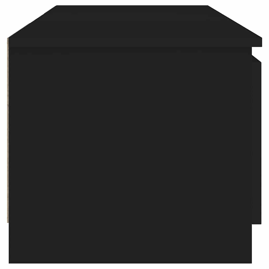 Έπιπλο Τηλεόρασης με LED Μαύρο 140x40x36 εκ. - Pakobazaar