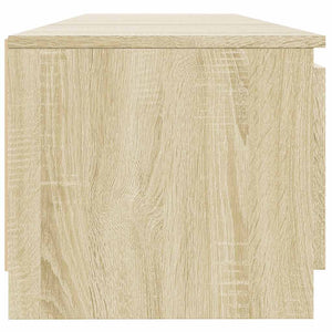 Έπιπλο Τηλεόρασης με LED Sonoma Δρυς 140x40x36 εκ. - Pakobazaar