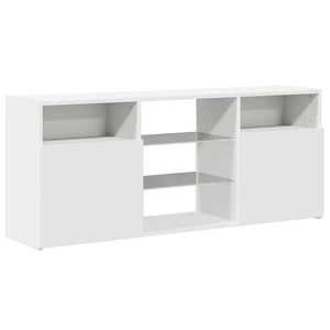 Έπιπλο Τηλεόρασης με LED Λευκό 120x30x50 εκ. - Pakobazaar