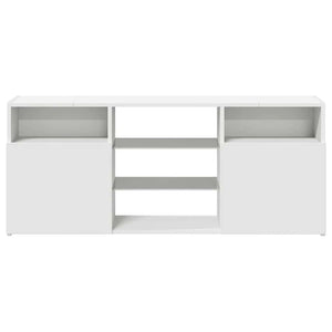 Έπιπλο Τηλεόρασης με LED Λευκό 120x30x50 εκ. - Pakobazaar