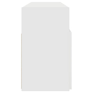 Έπιπλο Τηλεόρασης με LED Λευκό 120x30x50 εκ. - Pakobazaar
