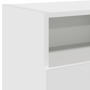 Έπιπλο Τηλεόρασης με LED Λευκό 120x30x50 εκ. - Pakobazaar
