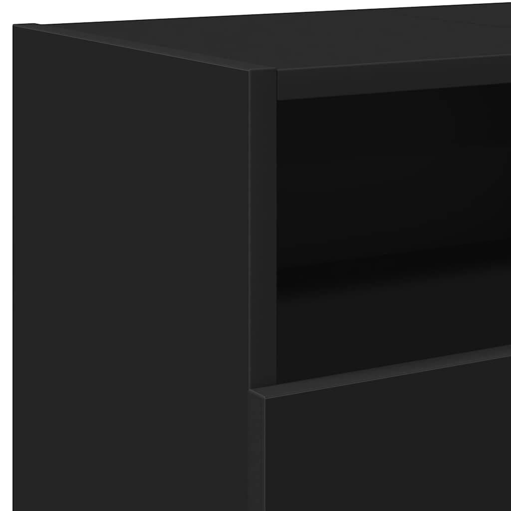 Έπιπλο Τηλεόρασης με LED Μαύρο 120x35x15,5 εκ. - Pakobazaar