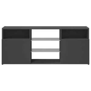 Έπιπλο Τηλεόρασης με LED Γκρι 120x30x50 εκ.