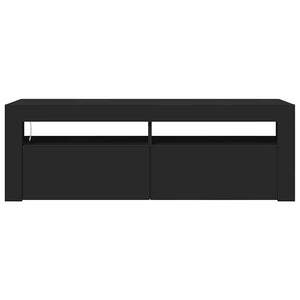 Έπιπλο Τηλεόρασης με LED Μαύρο 120x35x40 εκ. - Pakobazaar