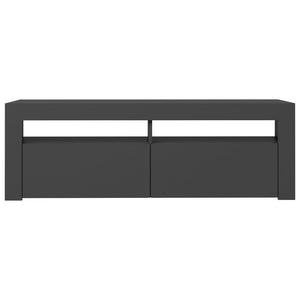 Έπιπλο Τηλεόρασης με LED Γκρι 120 x 35 x 40 εκ.