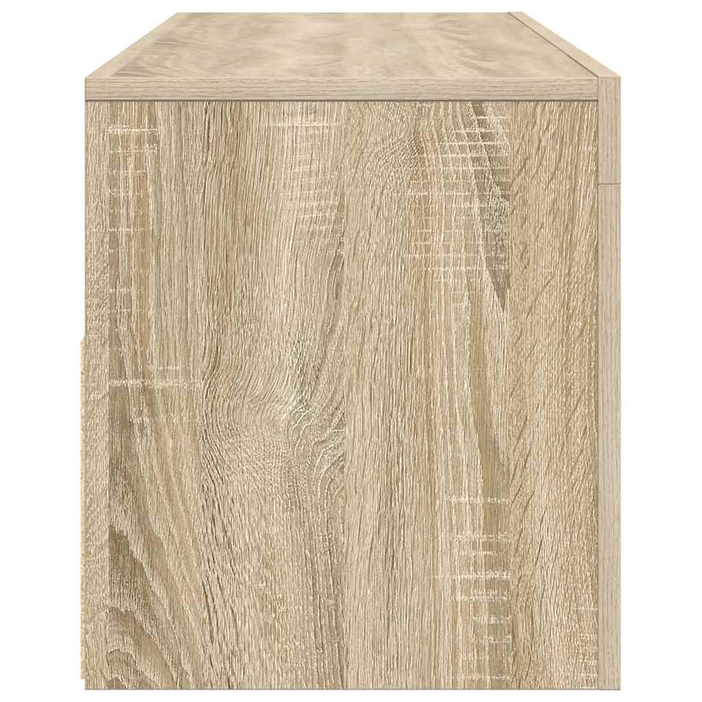 Έπιπλο Τηλεόρασης με LED Sonoma Δρυς 120x35x40 εκ. - Pakobazaar