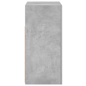 Ντουλάπι με LED Γκρι Σκυροδέματος 80 x 35 x 75 εκ. - Pakobazaar