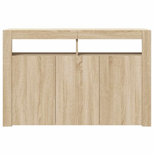 Μπουφές με LED Sonoma Δρυς 115,5 x 30 x 75 εκ. - Pakobazaar