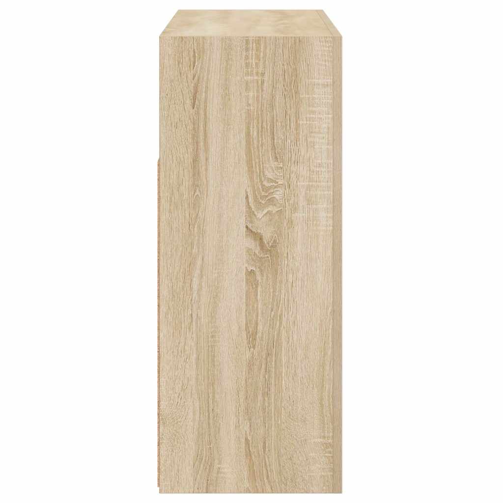 Μπουφές με LED Sonoma Δρυς 115,5 x 30 x 75 εκ. - Pakobazaar