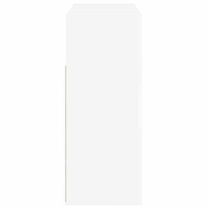 Μπουφές με LED Γυαλιστερό Λευκό 115,5 x 30 x 75 εκ. - Pakobazaar