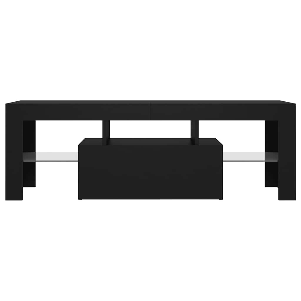 Έπιπλο Τηλεόρασης με LED Μαύρο 120x35x40 εκ. - Pakobazaar