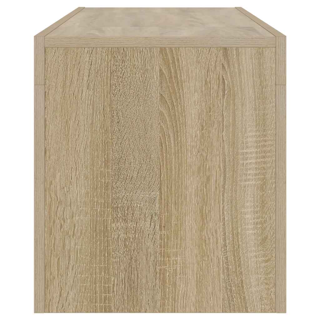 Έπιπλο Τηλεόρασης με LED Sonoma Δρυς 120x35x40 εκ. - Pakobazaar