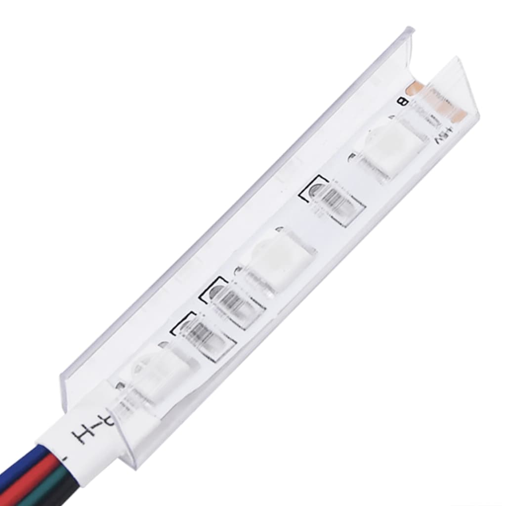 Έπιπλο Τηλεόρασης με LED Λευκό/Sonoma Δρυς 120x35x40 εκ.