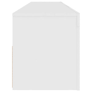 Έπιπλο Τηλεόρασης με LED Λευκό 120x35x40 εκ. - Pakobazaar