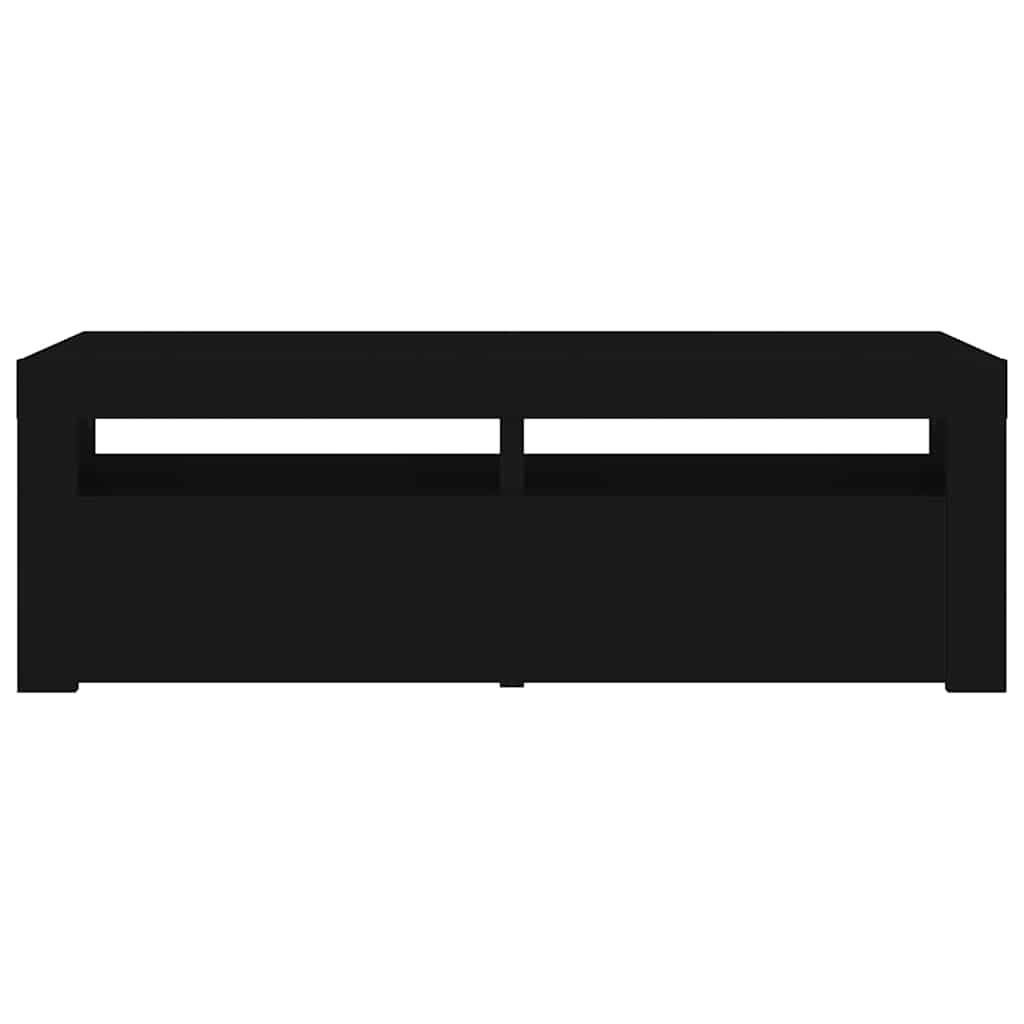 Έπιπλο Τηλεόρασης με LED Μαύρο 120x35x40 εκ. - Pakobazaar