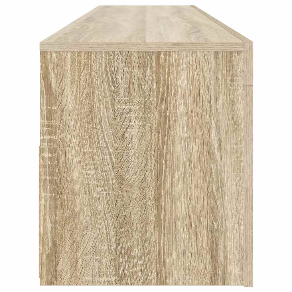 Έπιπλο Τηλεόρασης με LED Sonoma Δρυς 120x35x40 εκ. - Pakobazaar