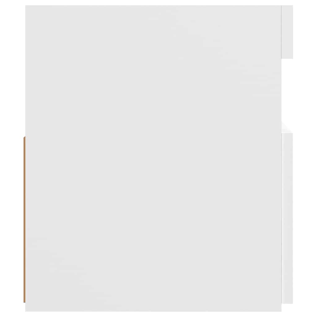 Έπιπλο Τηλεόρασης με LED Καφέ Λευκό 120x30x50 εκ. - Pakobazaar