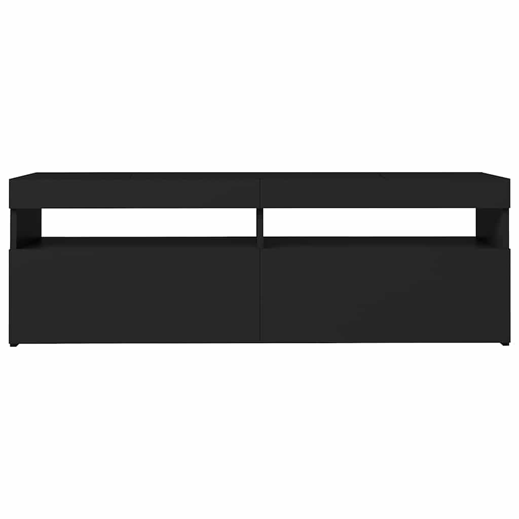 Έπιπλο Τηλεόρασης με LED Μαύρο 120x35x40 εκ. - Pakobazaar