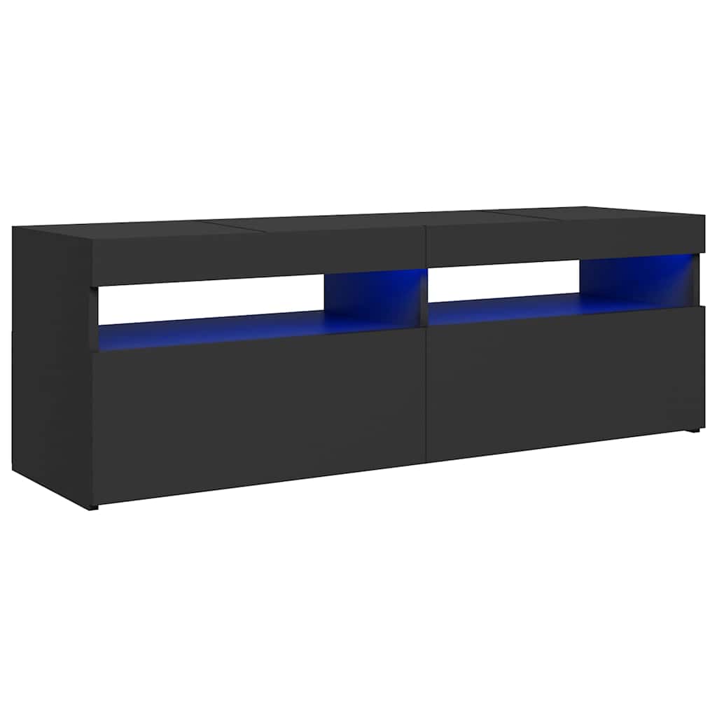 Έπιπλο Τηλεόρασης με LED Γκρι 120 x 35 x 40 εκ.