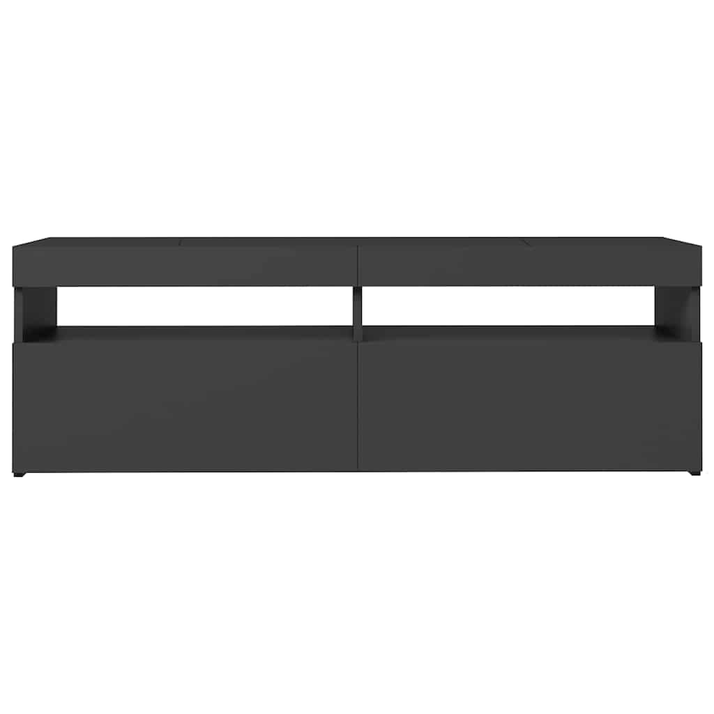 Έπιπλο Τηλεόρασης με LED Γκρι 120 x 35 x 40 εκ.