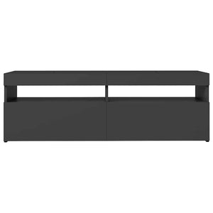 Έπιπλο Τηλεόρασης με LED Γκρι 120 x 35 x 40 εκ.