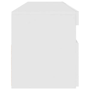 Έπιπλο Τηλεόρασης με LED Λευκό 90 x 35 x 40 εκ. - Pakobazaar
