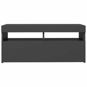 Έπιπλο Τηλεόρασης με LED Γκρι 90 x 35 x 40 εκ. - Pakobazaar