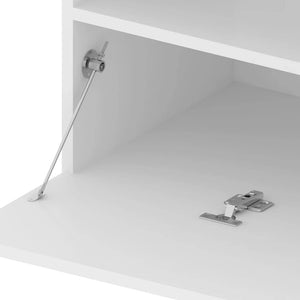 Έπιπλο Τηλεόρασης με LED Λευκό 75 x 35 x 40 εκ. - Pakobazaar