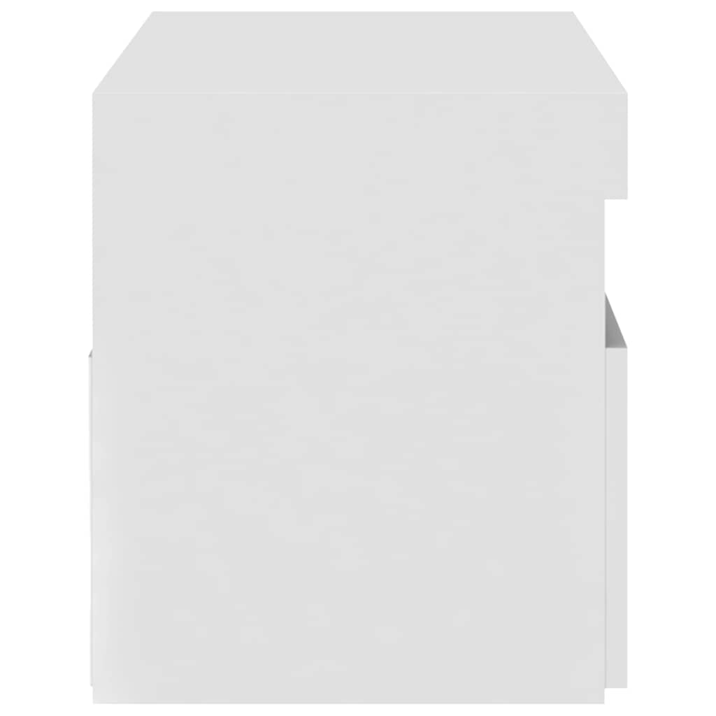 Έπιπλο Τηλεόρασης με LED Λευκό 75 x 35 x 40 εκ. - Pakobazaar