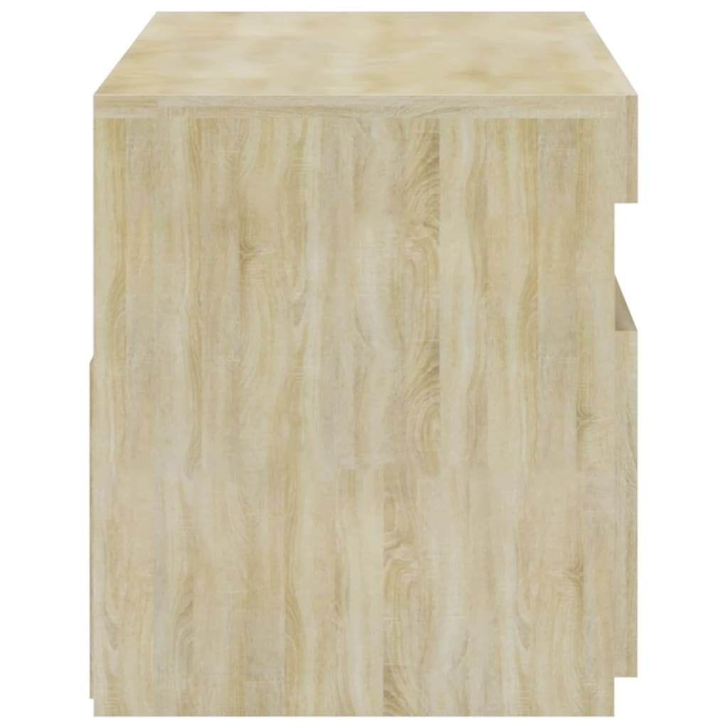 Έπιπλο Τηλεόρασης με LED Sonoma Δρυς 75 x 35 x 40 εκ. - Pakobazaar