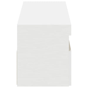 Έπιπλα Τηλεόρασης με LED 2 τεμ. Λευκά 60 x 35 x 40 εκ. - Pakobazaar