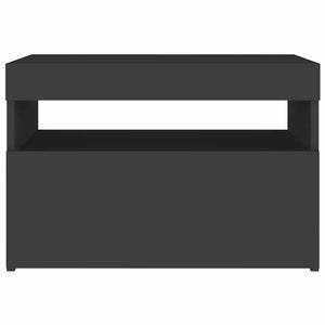 Έπιπλο Τηλεόρασης με LED Γκρι 60 x 35 x 40 εκ.