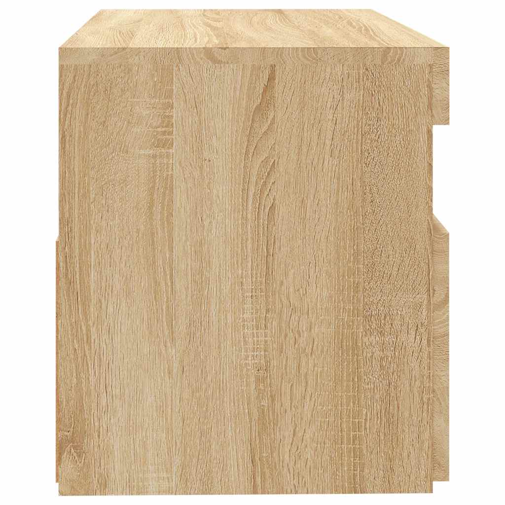 Έπιπλο Τηλεόρασης με LED Sonoma Δρυς 60 x 35 x 40 εκ. - Pakobazaar