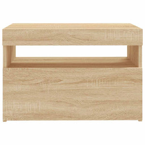 Έπιπλο Τηλεόρασης με LED Sonoma Δρυς 60 x 35 x 40 εκ. - Pakobazaar