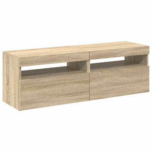 Έπιπλα Τηλεόρασης με LED 2 τεμ. Sonoma Δρυς 60 x 35 x 40 εκ. - Pakobazaar
