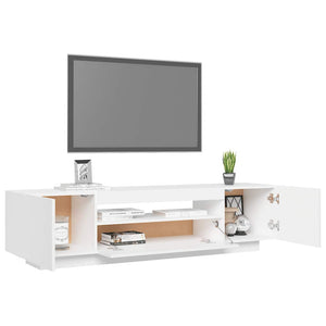 Έπιπλο Τηλεόρασης με LED Γκρι 160x35x40 εκ. - Pakobazaar