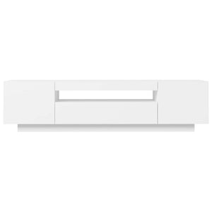Έπιπλο Τηλεόρασης με LED Γκρι 160x35x40 εκ. - Pakobazaar