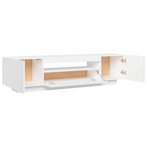 Έπιπλο Τηλεόρασης με LED Γκρι 160x35x40 εκ. - Pakobazaar