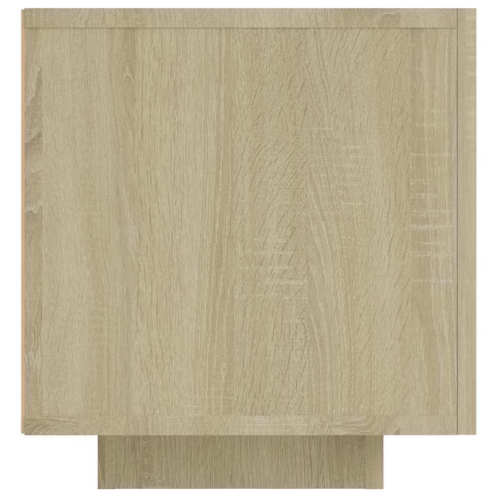 Έπιπλο Τηλεόρασης με LED Sonoma Δρυς 160 x 35 x 40 εκ. - Pakobazaar