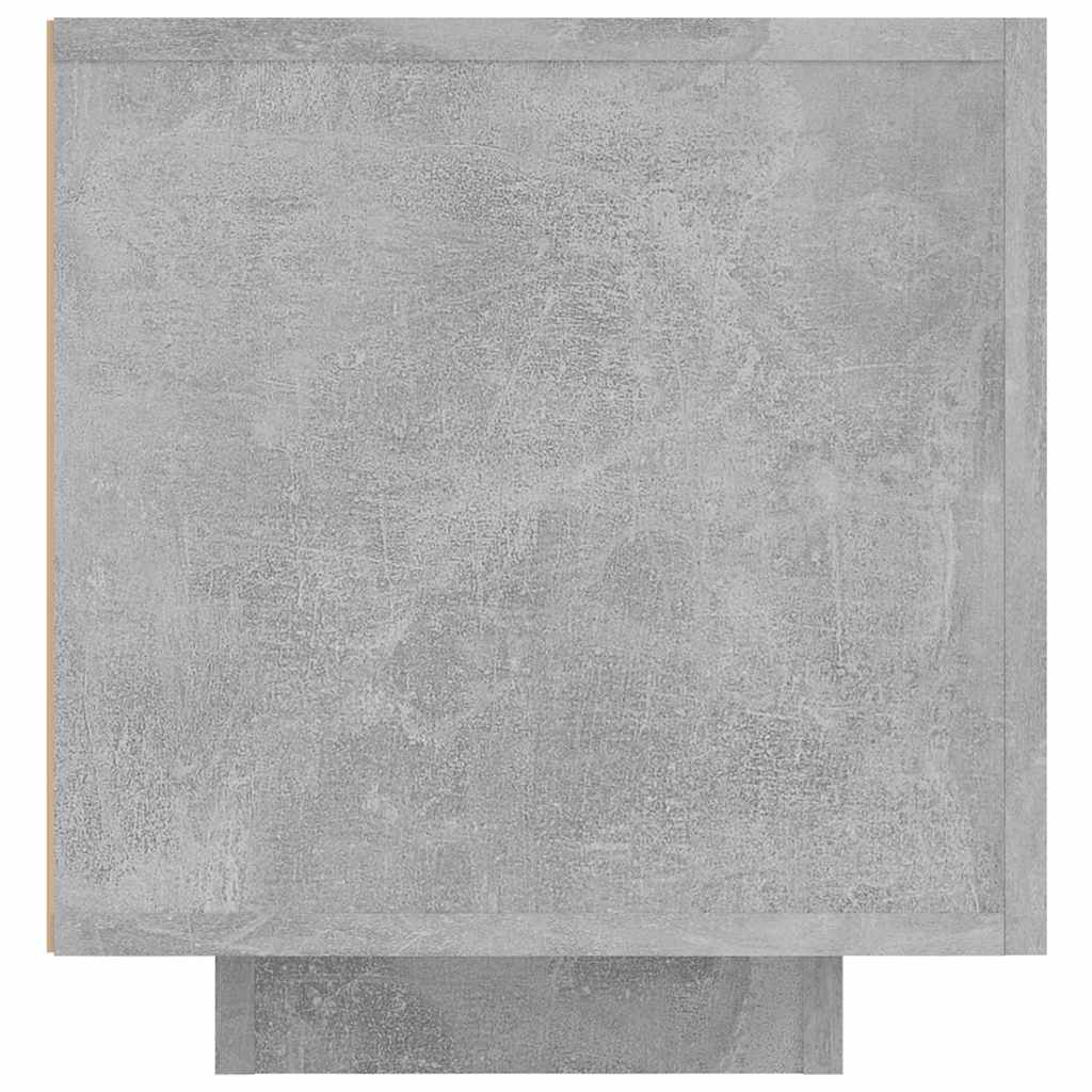 Έπιπλο Τηλεόρασης με LED Γκρι Σκυροδέματος 160 x 35 x 40 εκ. - Pakobazaar