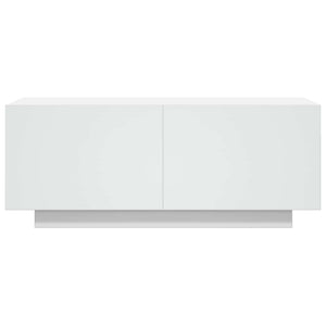 Έπιπλο Τηλεόρασης Λευκό 100 x 35 x 40 εκ. Επεξ. Ξύλο