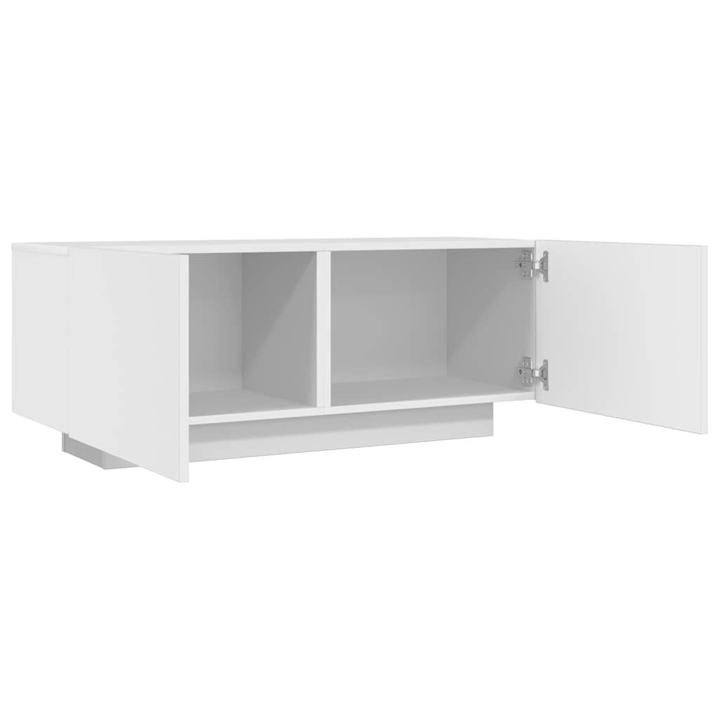 Έπιπλο Τηλεόρασης Λευκό 100 x 35 x 40 εκ. Επεξ. Ξύλο