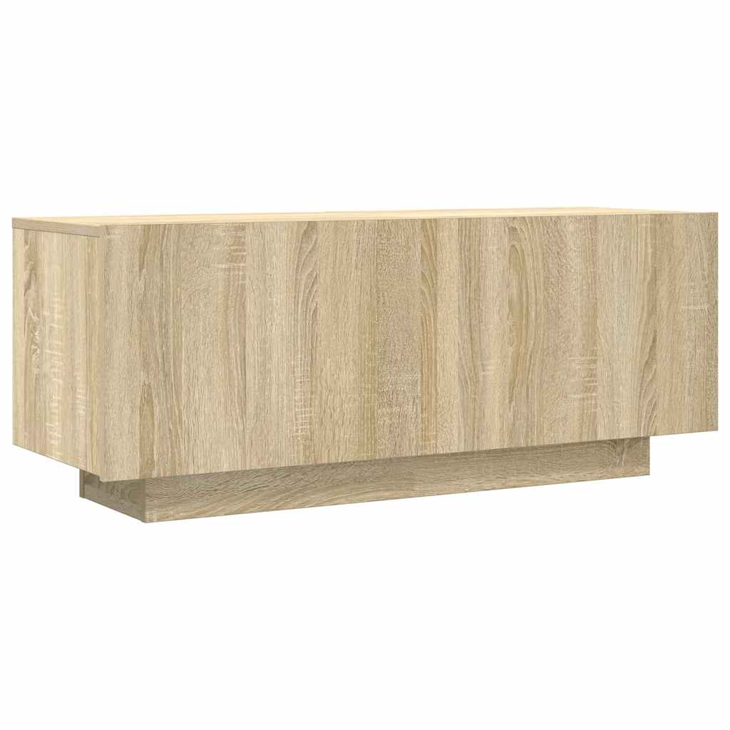 Έπιπλο Τηλεόρασης Sonoma Δρυς 100x35x40 εκ. Επεξ. Ξύλο - Pakobazaar