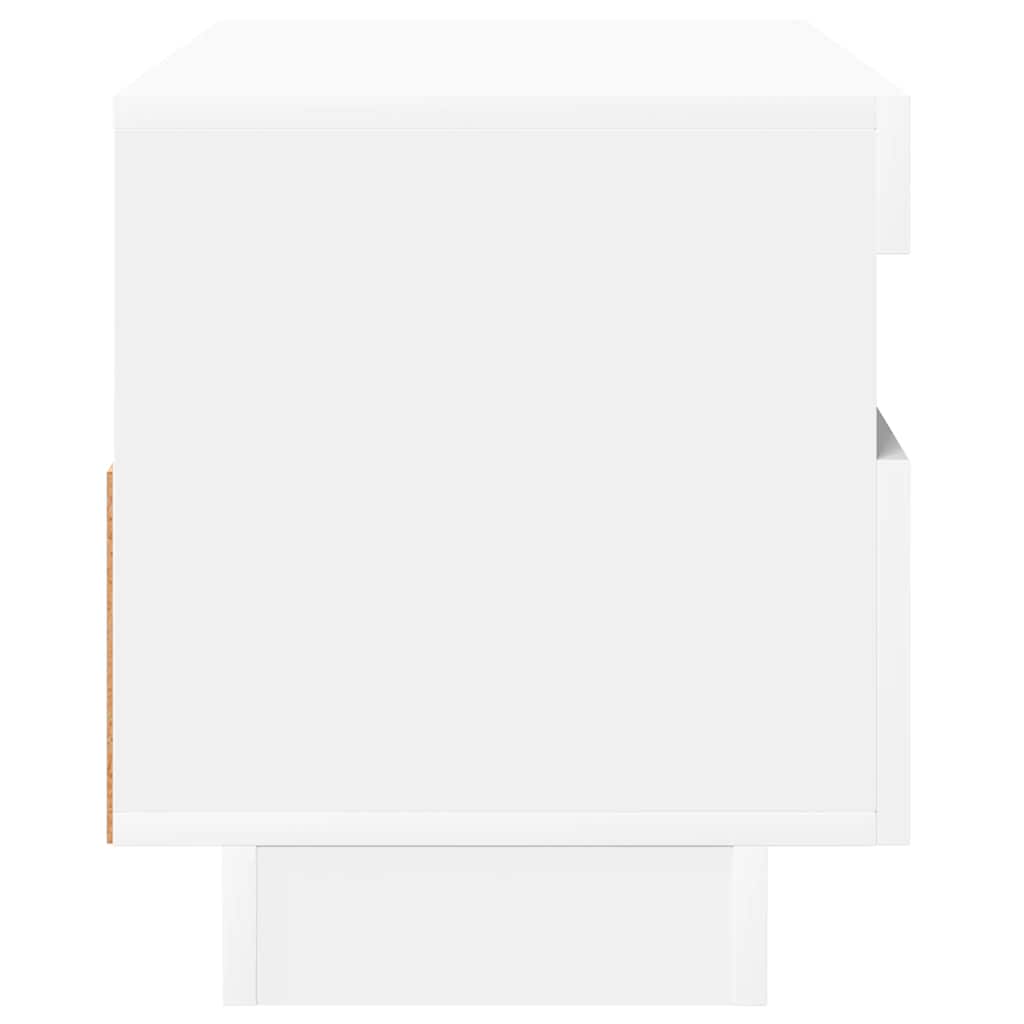 Έπιπλο Τηλεόρασης με LED Λευκό 80 x 35 x 40 εκ. - Pakobazaar